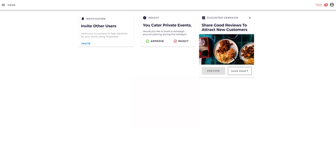 1. Invite Users Notification Card
