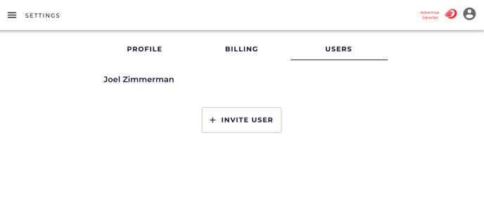 4. Settings Invite User