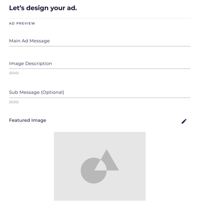 IV-A Create A Campaign - Design Ad - Text