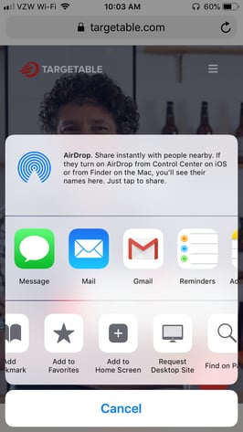 Step3-ios Add to Home Screen