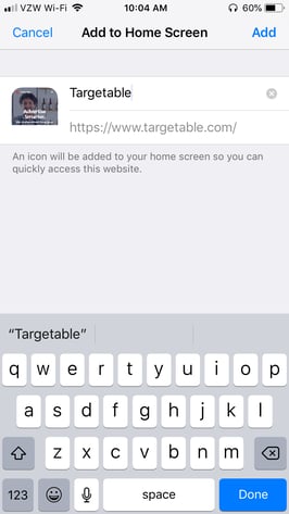 Step4-ios Add to Home Screen details